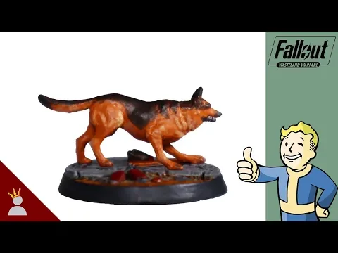 Fallout Wasteland Warfare Painting: Dogmeat