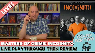 Masters of Crime: Incognito - Live Play