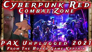 Cyberpunk Red Combat Zone at PAX Unplugged 2021 with Monster Fight Club