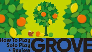Grove - How to Play, Solo Playthrough & Review