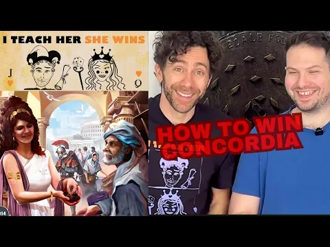 HOW TO WIN CONCORDIA, High Strategy Tips - I Teach Her She Wins