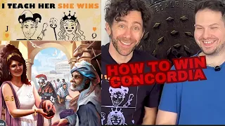 HOW TO WIN CONCORDIA, High Strategy Tips - I Teach Her She Wins