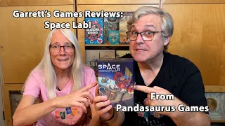Hire Astronauts and Build Your Space Lab! Garrett's Games Reviews Space Lab from Pandasaurus Games!
