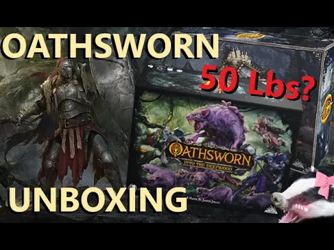 OATHSWORN - Unboxing (Box contents and miniatures overview)