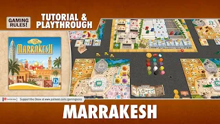 Marrakesh - Tutorial & Playthrough
