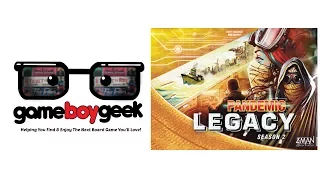 Pandemic Legacy Season 2 (Non Spoiler) Review (After 5 Games) with the Game Boy Geek