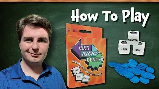 How to Play Left Right Center | Learn to Play Board Games