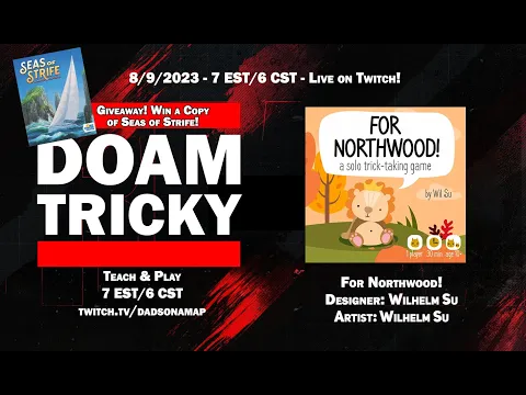 Dads on a Map TRICKY Streams: For Northwood!