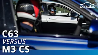 2019 BMW M3 CS v Mercedes-AMG C 63 S Comparison Test  | carsales