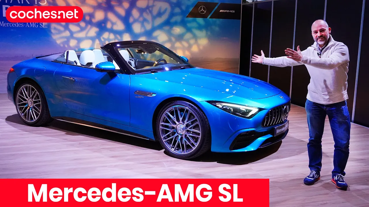 Mercedes-AMG SL 2022 | Presentación estática / Review en español | coches.net
