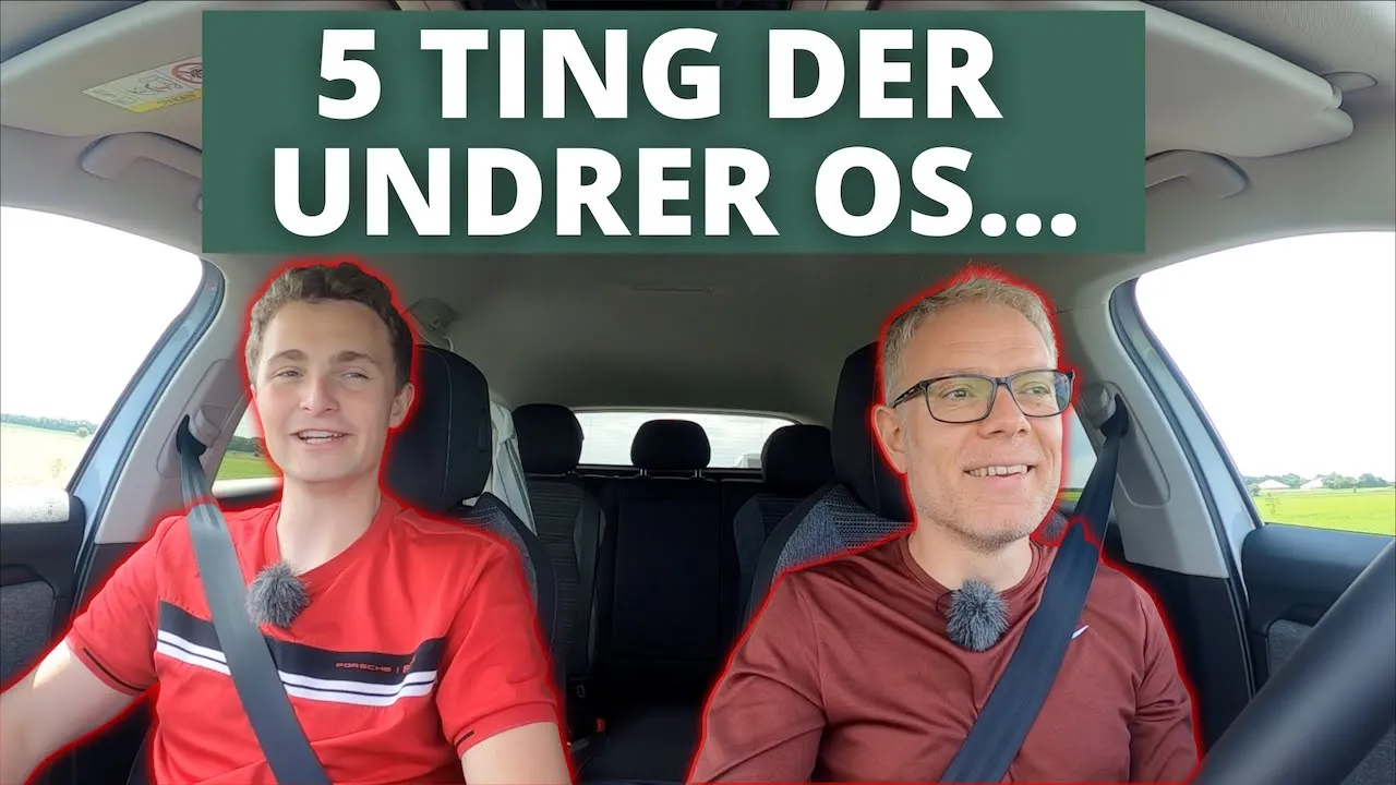 5 TING DER UNDRER OS OMKRING BILER I 2024 - @BilerTV