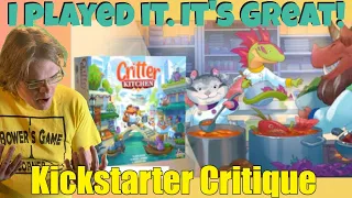 Critter Kitchen - Kickstarter Critique Review