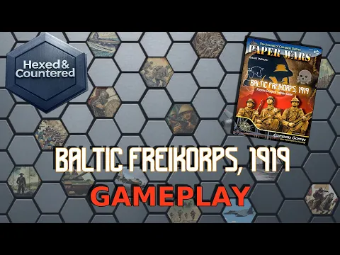 Baltic Freikorps 1919 (Paper Wars #109) - Gameplay