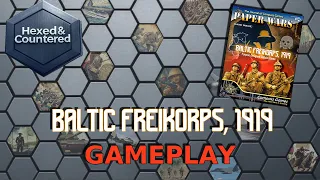 Baltic Freikorps 1919 (Paper Wars #109) - Gameplay