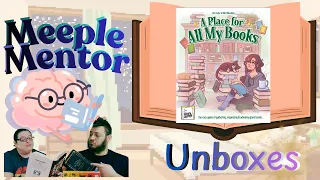 Social Battery Charging! We're Unboxing A Place For All My Books! Meeple Mentor