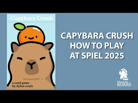 Capybara Crush - How to play tutorial at Spiel 2025