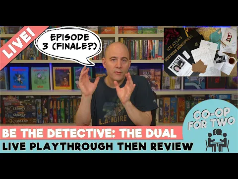 Be The Detective - The Dual - Cold Case Game - Episode 3 (finale) - Live Play Then Review