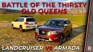 2021 Nissan Armada Vs. 2021 Toyota Land Cruiser Heritage Edition – Redline: Comparison
