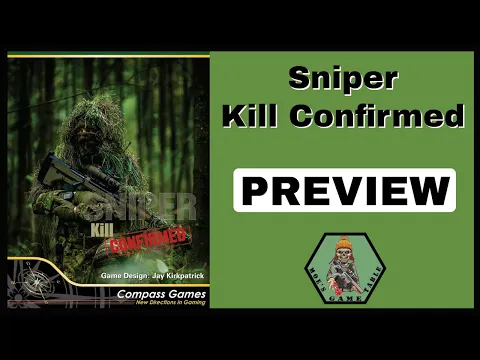 Sniper Kill Confirmed from Compass Games Preview