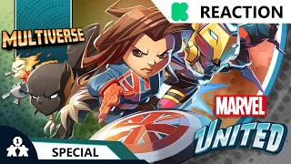 Marvel United Multiverse S3 | Kickstarter Reaction | with Steve, Kim, & Canje Studios