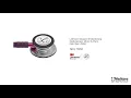 Fonendoscopio para monitorización 3M™ Littmann® Classic III™, campana de acabado en espejo, tubo color ciruela, vástago rosa y auricular color gris humo, 68,5 cm, 5960 video