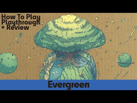 Evergreen - How to Play, Solo Playthrough & Review