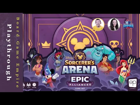Sorcerer's Arena with Thrills & Chills & Turning the Tide Expansion Playthrough & Review - The Op