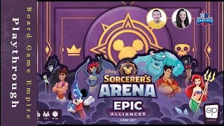 Sorcerer's Arena with Thrills & Chills & Turning the Tide Expansion Playthrough & Review - The Op
