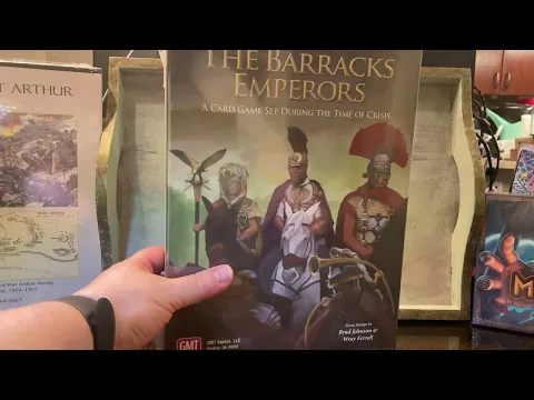 Unboxing The Barracks Emperors - A Card Game from GMT