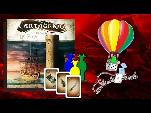 Cartagena LA FUGA gioco da tavolo Tutorial ITA #0016