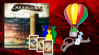 Cartagena LA FUGA gioco da tavolo Tutorial ITA #0016