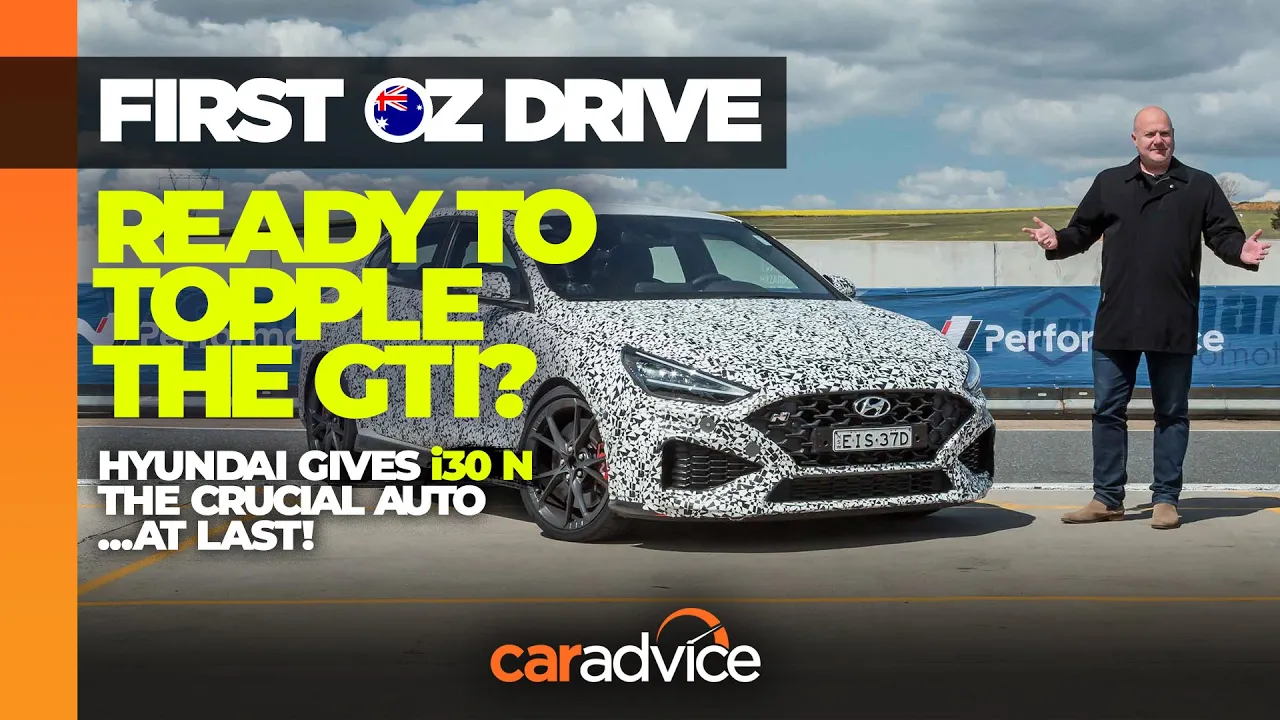 2021 Hyundai i30 N 8-speed Auto Prototype Test Drive | CarAdvice