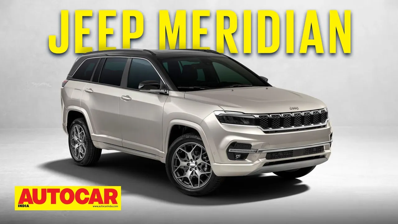 Jeep Meridian - The Jeep Compass 7 seater you've been waiting for! | First Look | Autocar India