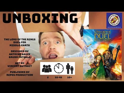 The Lord of the Rings Duel for Middle Earth Unboxing