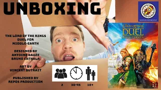 The Lord of the Rings Duel for Middle Earth Unboxing