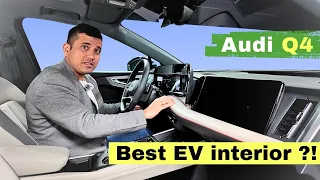 Interior of the new Audi Q4 Etron