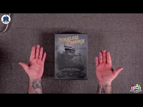 UNBOXING HORSELESS CARRIAGE - Board Game - #indabox