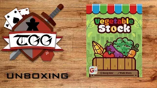 Vegetable Stock Board Game Unboxing