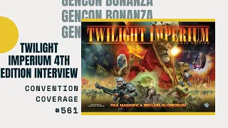 Gencon Bonanza 2017: Twilight Imperium 4th Edition Interview