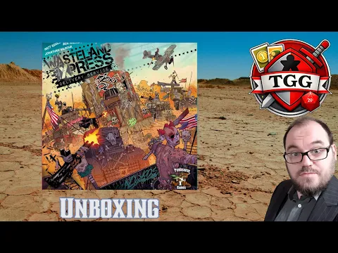 Wasteland Express Board Game Unboxing | Post-Apocalyptic Truck Mayhem!