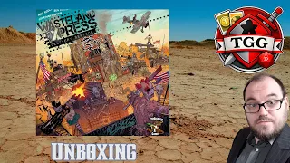 Wasteland Express Board Game Unboxing | Post-Apocalyptic Truck Mayhem!