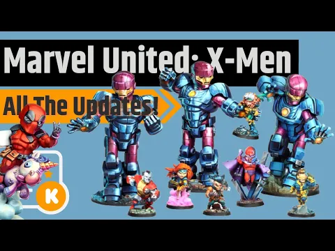 Marvel United: X-Men - All The Updates!