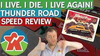Thunder Road Vendetta - Board Game Review - I Live. I Die. I Live Again!