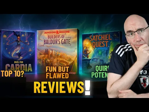 3 New Board Games Reviewed: Brilliant, Flawed & Quirky!