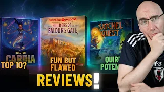3 New Board Games Reviewed: Brilliant, Flawed & Quirky!