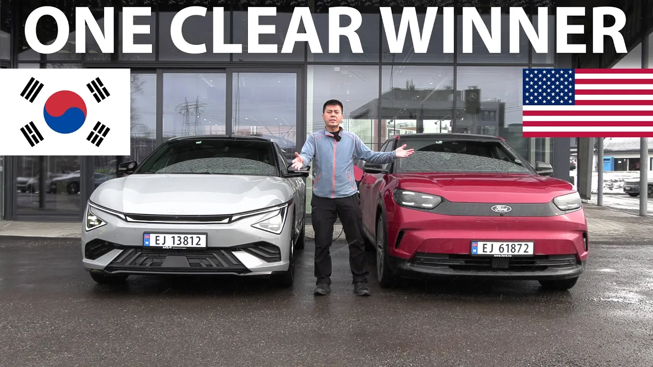 Ford Capri vs Kia EV6 side-by-side comparison