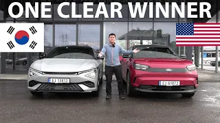 Ford Capri vs Kia EV6 side-by-side comparison