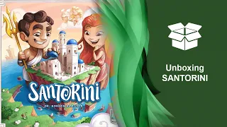 Santorini board game - Quick Unboxing