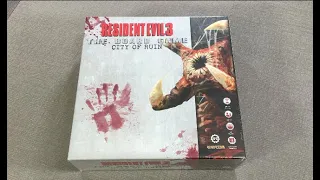 TDG: Resident Evil: The Board Game - City of Ruin unboxing with Ray