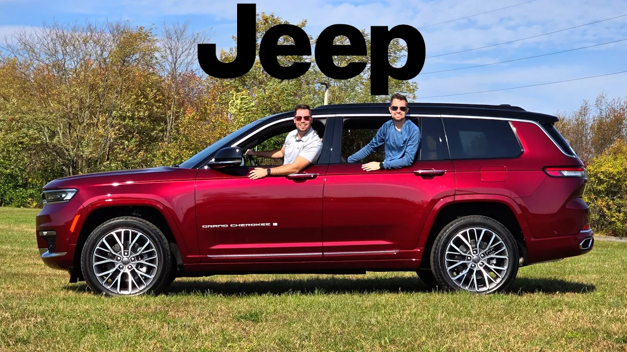 2025 Jeep Grand Cherokee L -- HUGE Price *DROP* for This Rugged & Luxurious 3-Row!